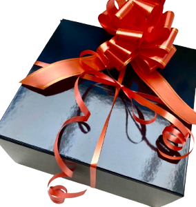 Geschenkdoos, geschenkidee (€15, Zwart glanzend, Ha-Ra onderhoudsproducten, Vrouw)