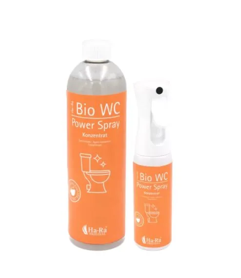Nettoyant WC bio et spray Ha-Ra. (Set 1 l et vaporisateur vide)