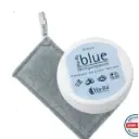 blue paste, sanding cream with cloth