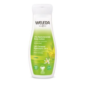 Bodylotion Weleda en Ha-Ra aglaia