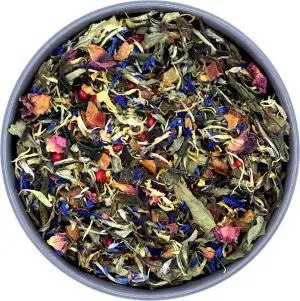 Lieblich – Sanfter weißer Tee mit Blüten und Früchten (50 g)