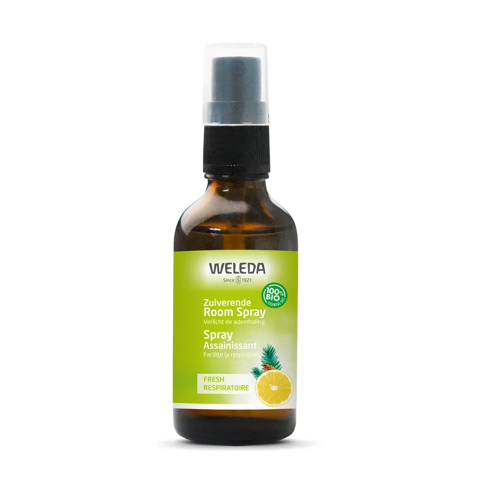 Spray Assainissants, désodorisant Weleda, Fresh air Ha-Ra