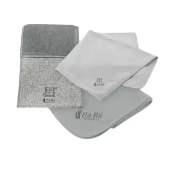 Kit de chiffons de nettoyage Ha-Ra, 3 pièces – une solution complète pour un nettoyage en profondeur et sans traces