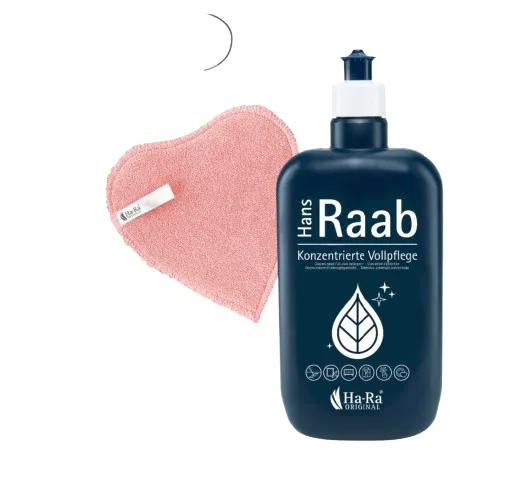 Cadeauset – Ha-Ra Onderhoudsmiddel met Hartvormige Schoonmaakdoek