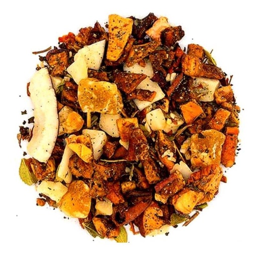 Thé aux fruits à la noix de coco et au melon – Mélange de fruits tropicaux et sucrés