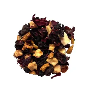 Infusion d’Été – Thé Fruité aux Fruits Rouges et Hibiscus