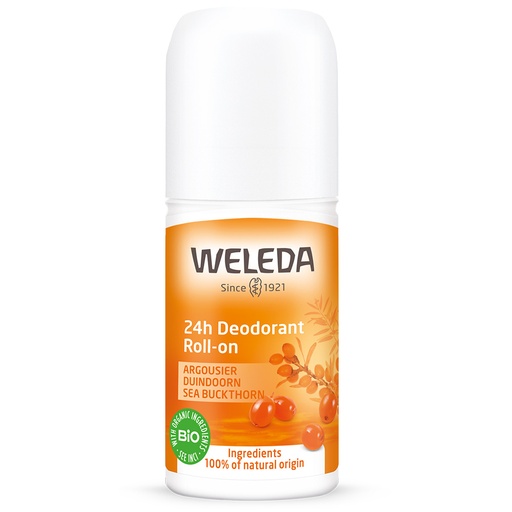 Déodorant spray et rouleau Weleda et Ha-Ra