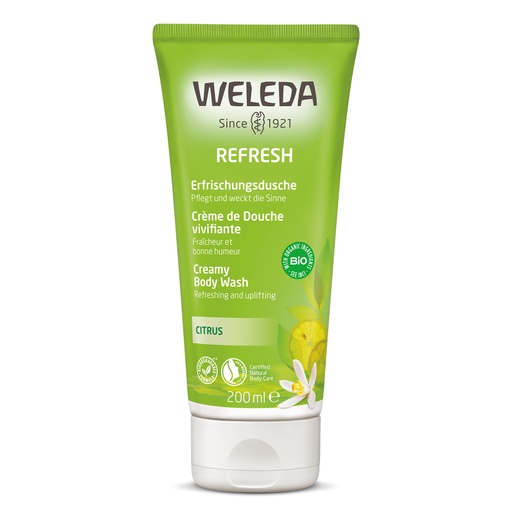 Douche, shower Weleda en Ha-Ra